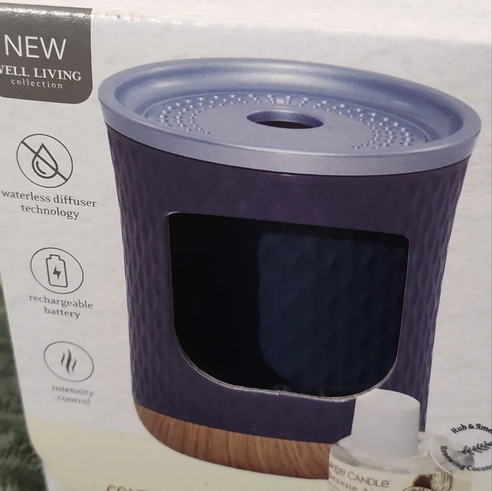 NWT! Yankee Candle Serene Air (Diffuser)